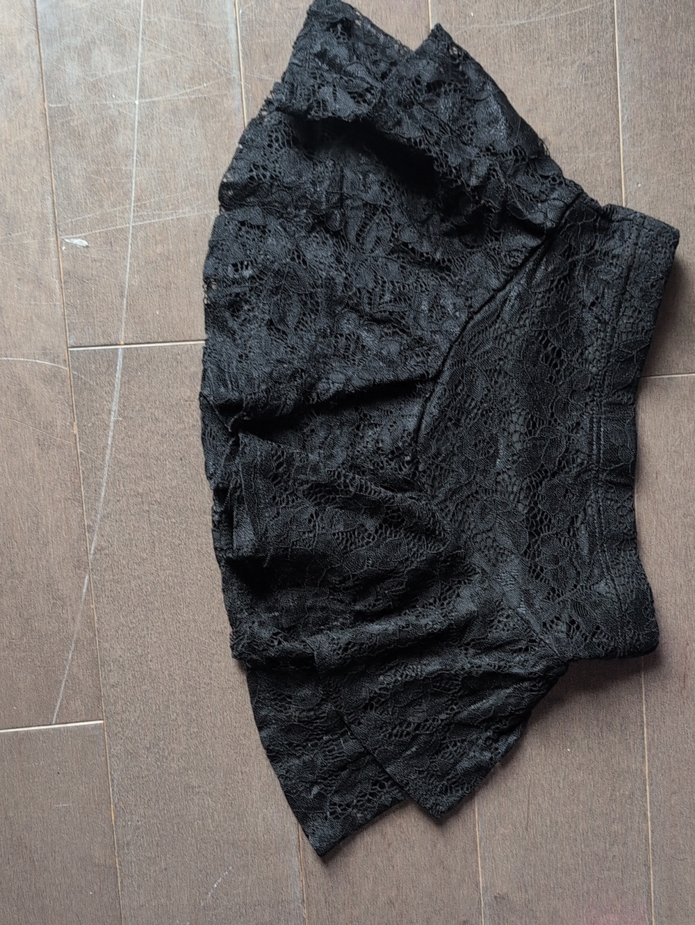 Women's Black Lace Skirt $25
